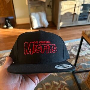 The original Misfits baseball Hat. SnapBack. Trucker hat New! Rare hard to find